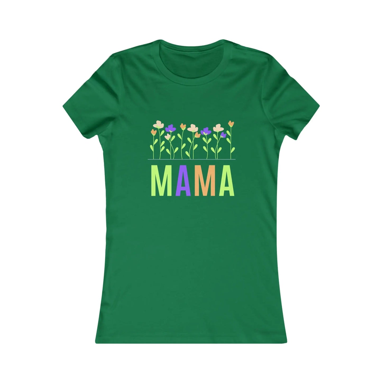 Mama with flowers Women's Favorite Tee