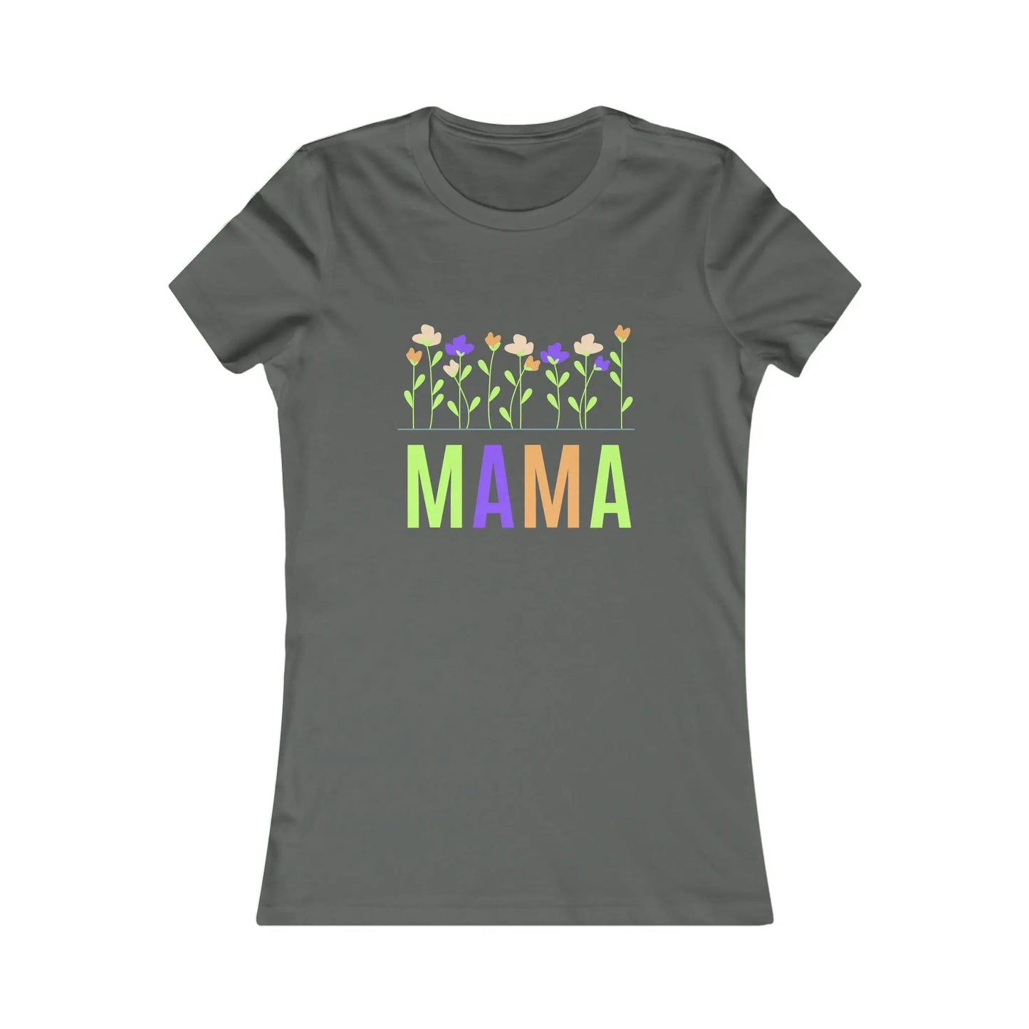 Mama with flowers Women's Favorite Tee