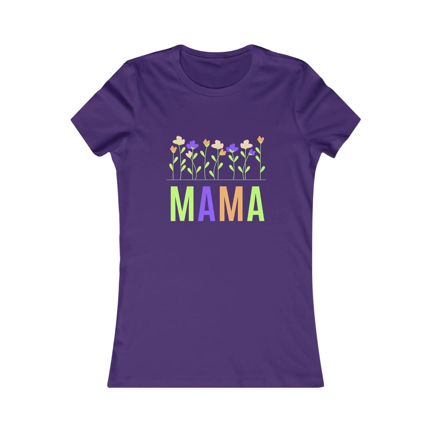 Mama with flowers Women's Favorite Tee