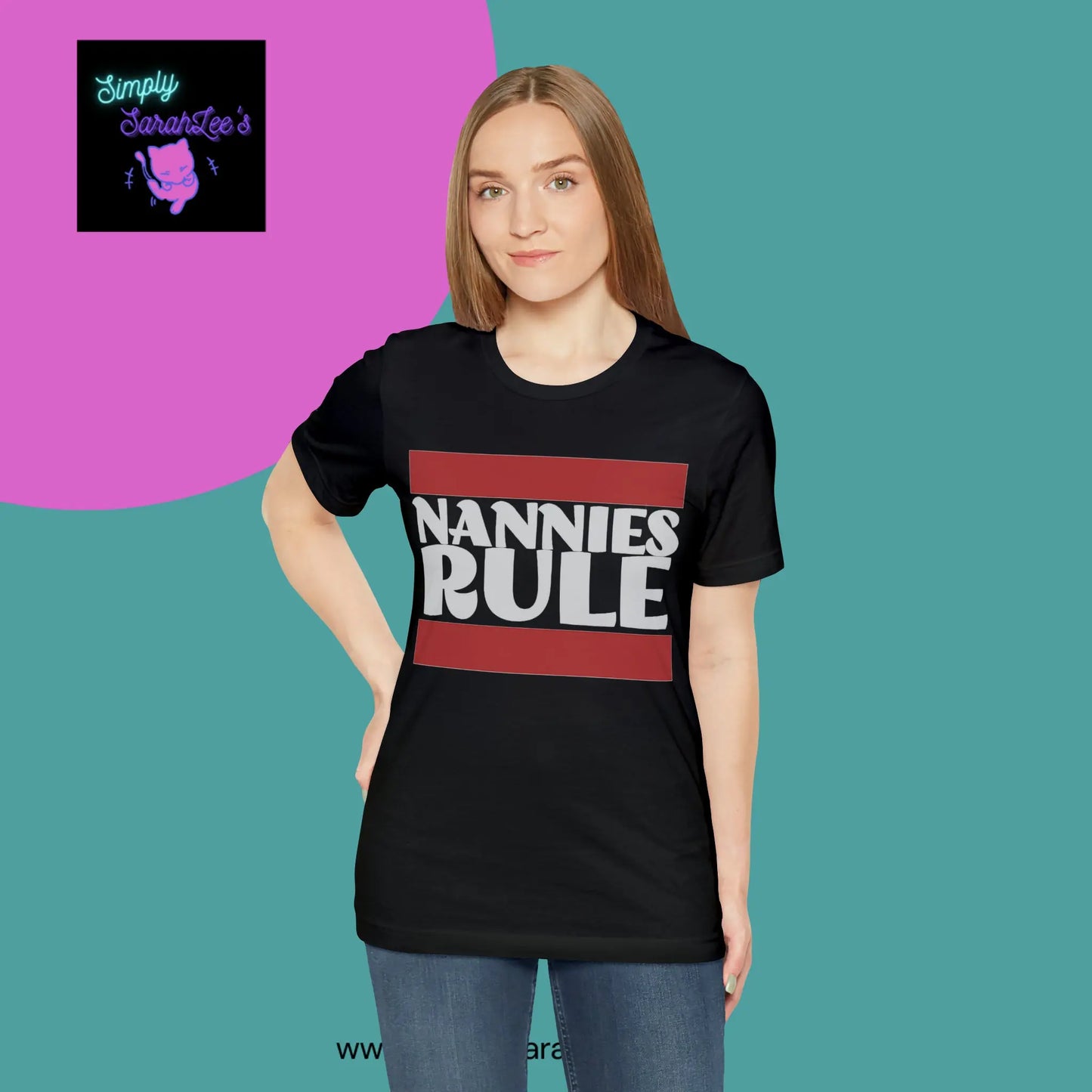 Nannies Rule Unisex Jersey Short Sleeve Tee Printify