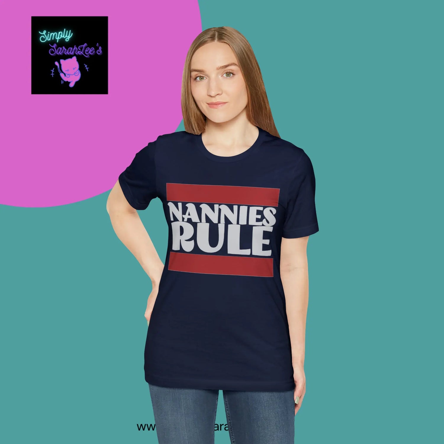 Nannies Rule Unisex Jersey Short Sleeve Tee Printify