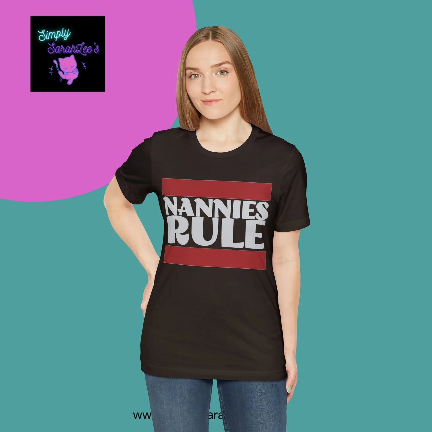 Nannies Rule Unisex Jersey Short Sleeve Tee Printify