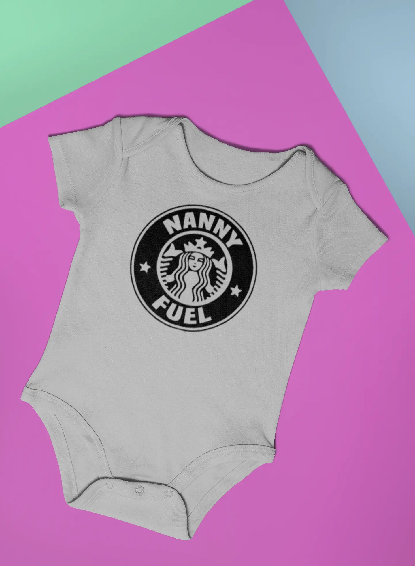 Nanny Fuel Coffee Lover's Infant Fine Jersey Bodysuit