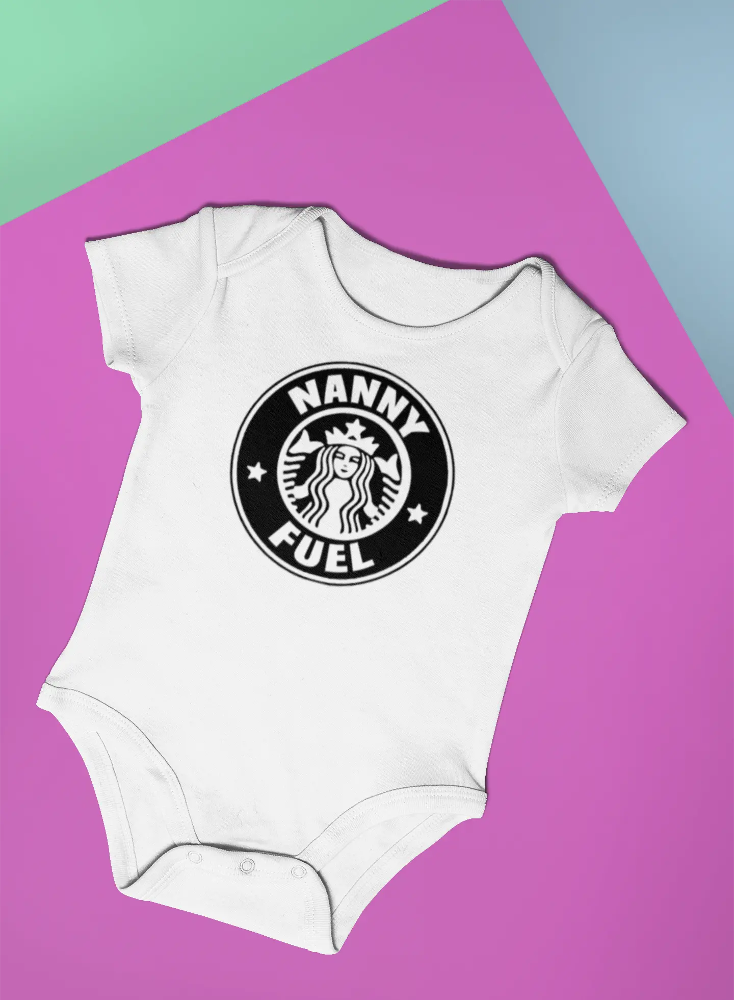 Nanny Fuel Coffee Lover's Infant Fine Jersey Bodysuit