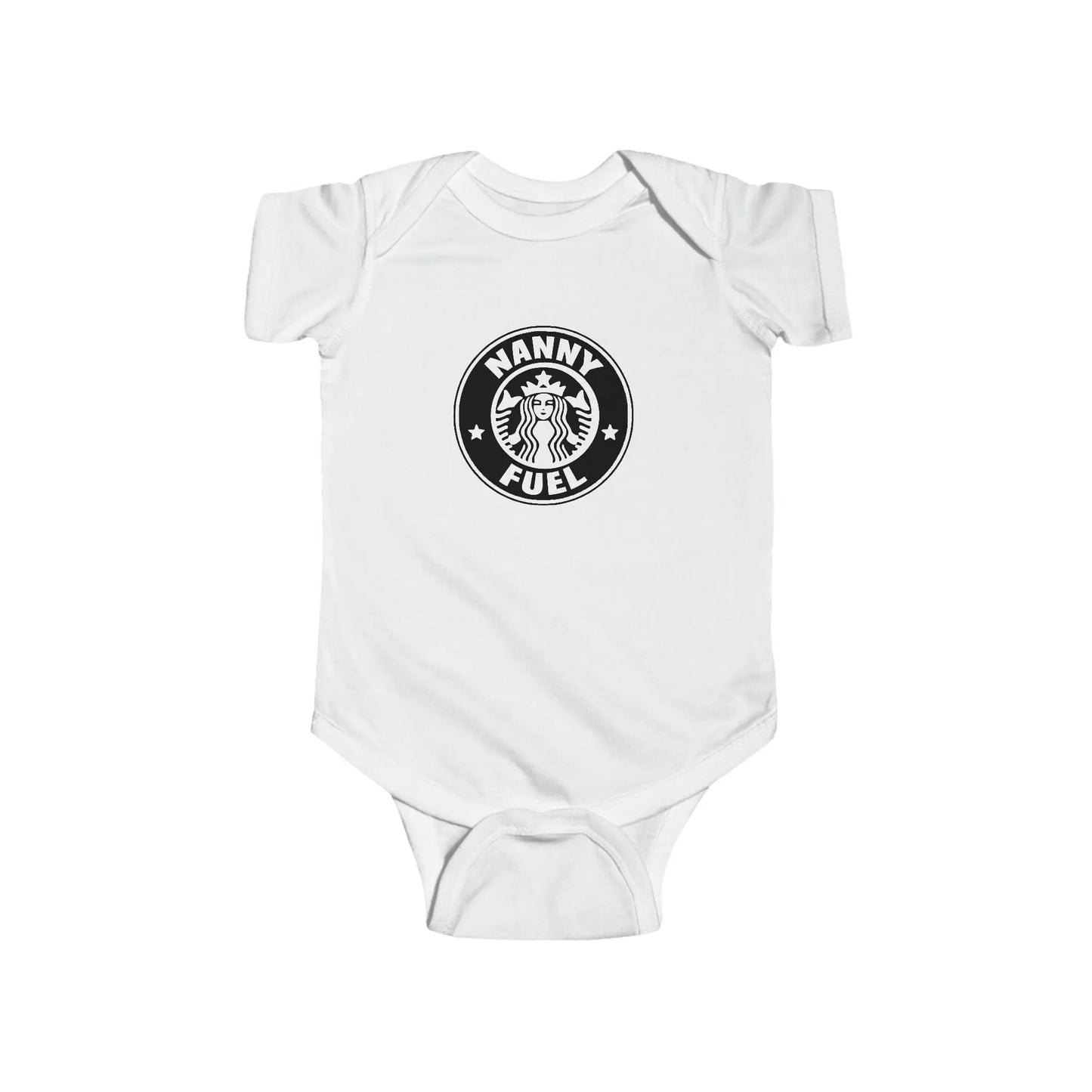 Nanny Fuel Coffee Lover's Infant Fine Jersey Bodysuit