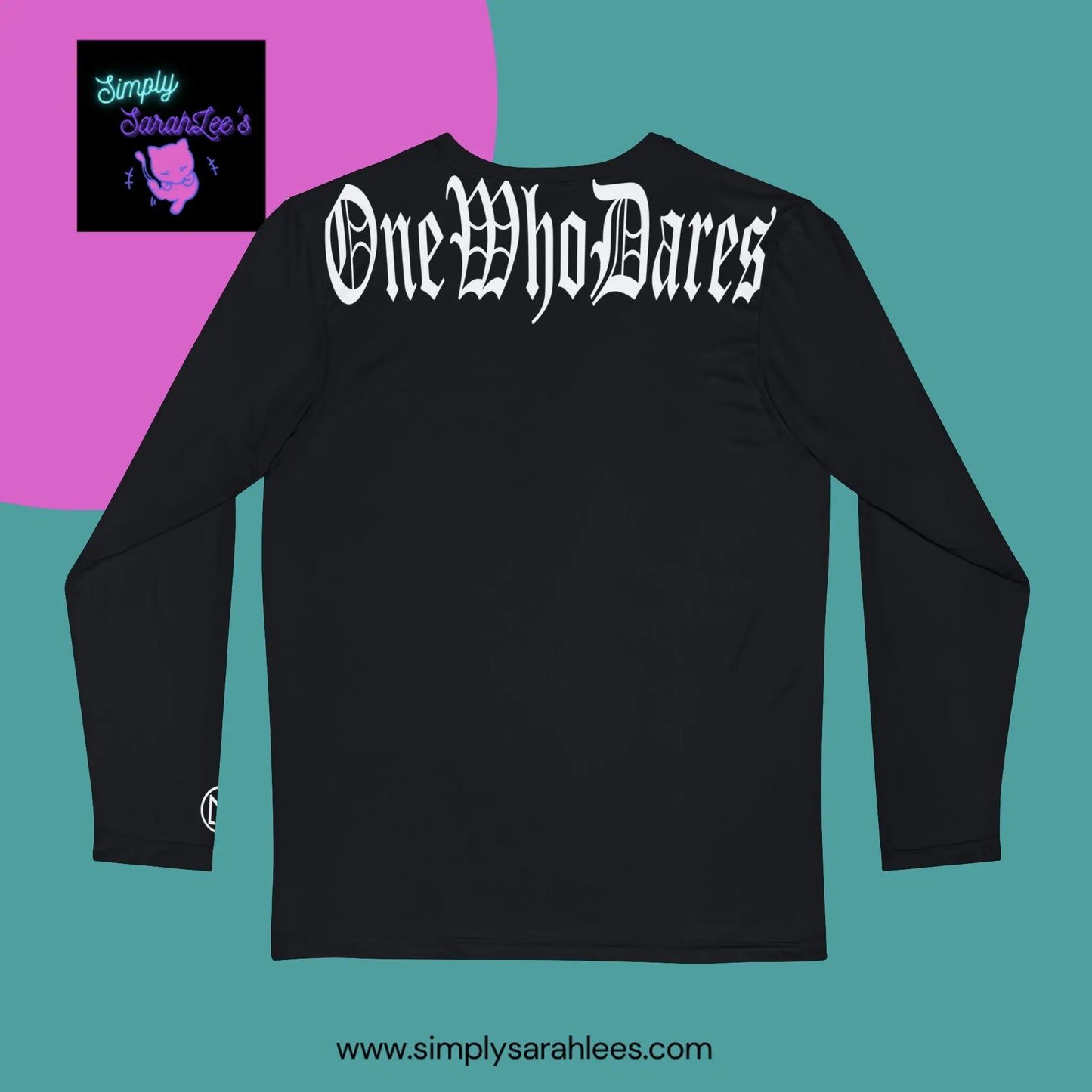 One Who Dares *Custom for Patti* Men's Long Sleeve Shirt - Version 1 Printify