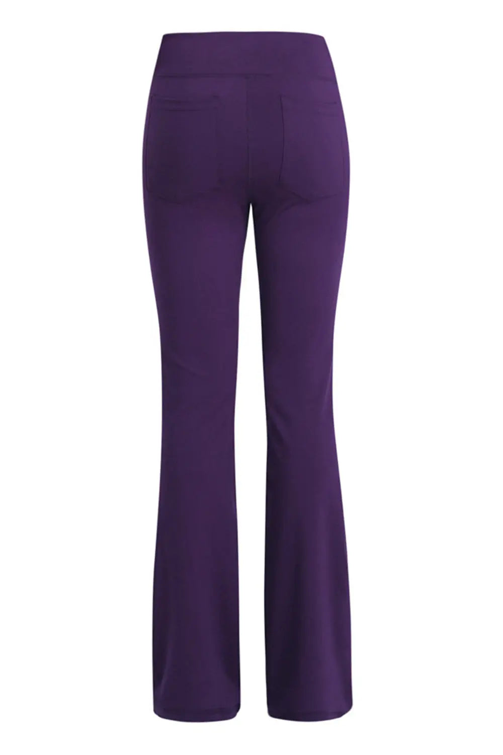 Pocketed High Waist Active Pants Trendsi