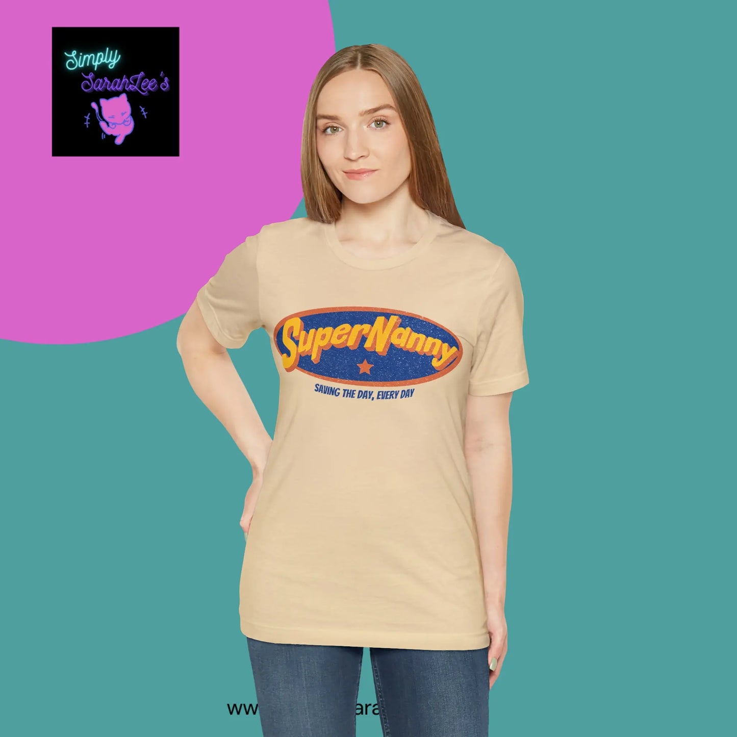 Super Nanny Saving the Day Unisex Jersey Short Sleeve Tee Printify