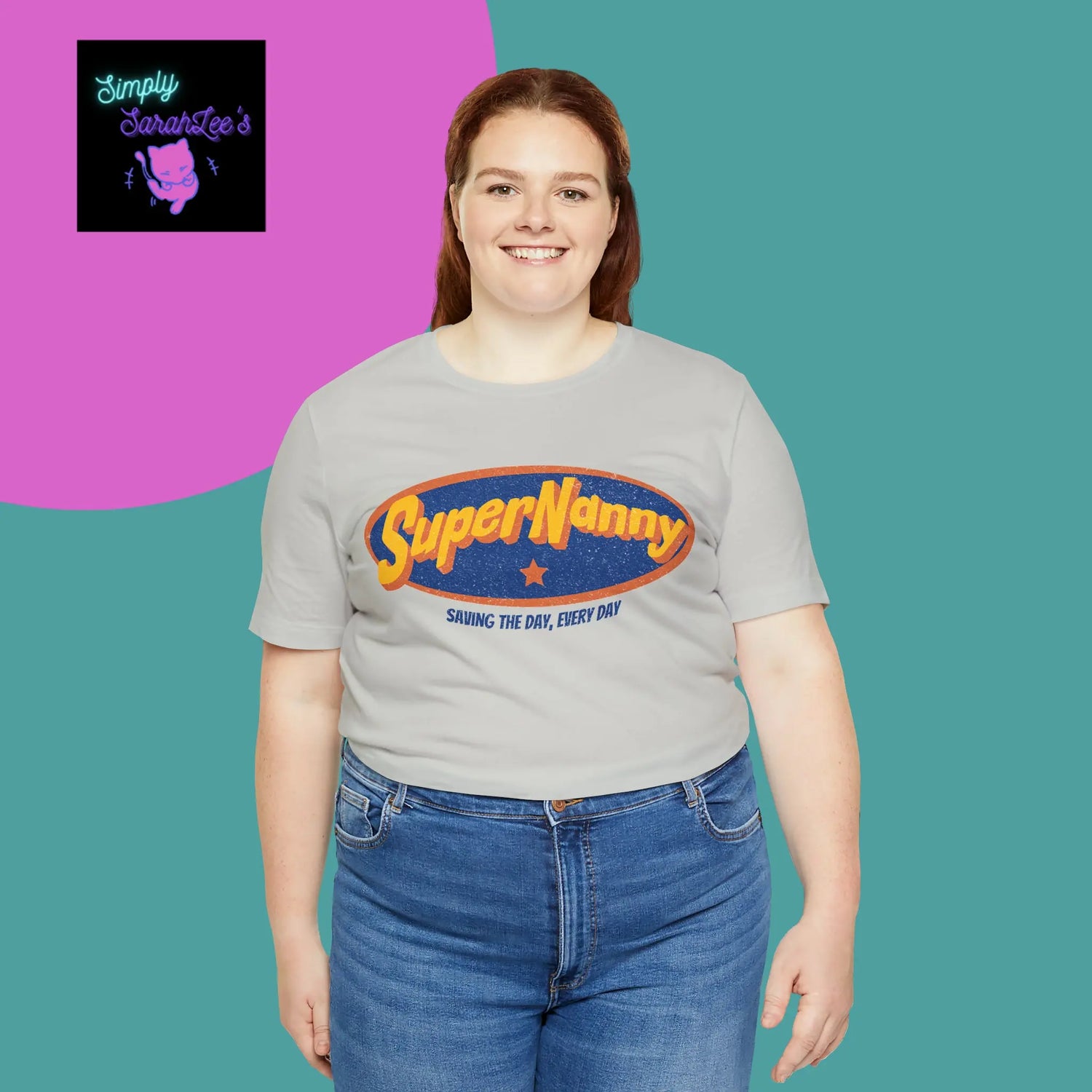 Super Nanny Saving the Day Unisex Jersey Short Sleeve Tee Printify