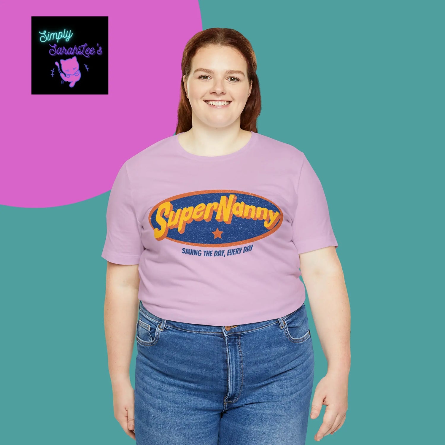 Super Nanny Saving the Day Unisex Jersey Short Sleeve Tee Printify