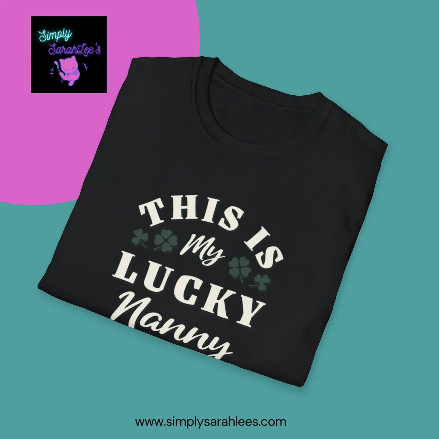 This is my Lucky Nanny Shirt Unisex Softstyle T-Shirt Printify