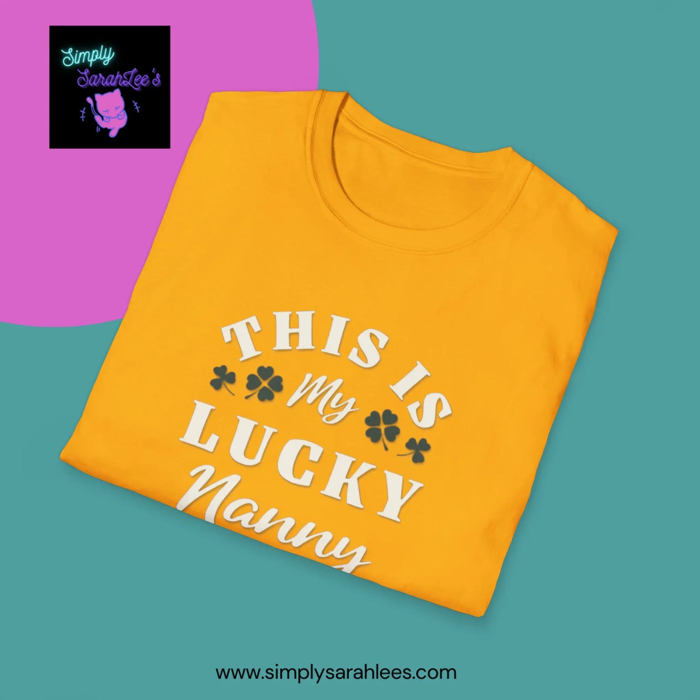 This is my Lucky Nanny Shirt Unisex Softstyle T-Shirt Printify