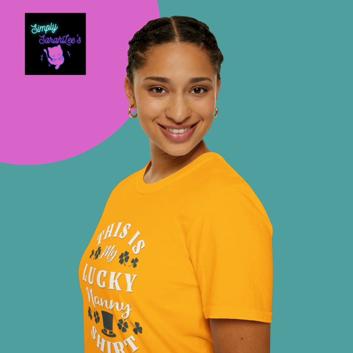 This is my Lucky Nanny Shirt Unisex Softstyle T-Shirt Printify