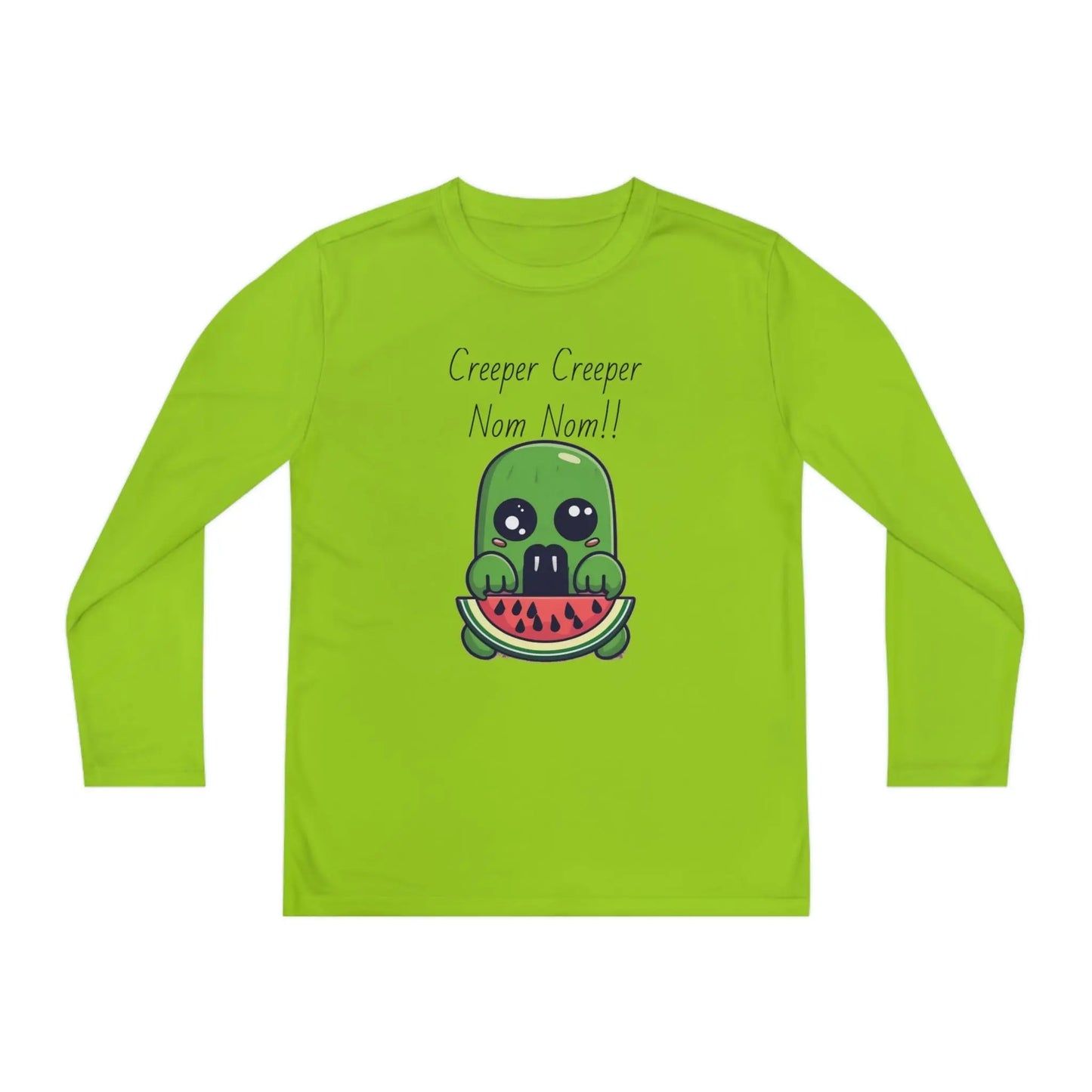 Troy's *Custom* Watermelon Youth Long Sleeve Competitor Tee